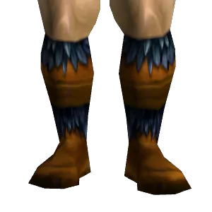Feathered Boots