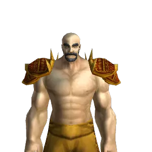 Blood Guard's Inscribed Shoulder Pads