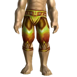 Stone Guard's Inscribed Legplates