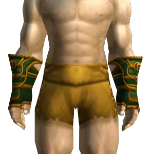 Green Iron Gauntlets
