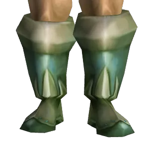 Crystal Encrusted Greaves