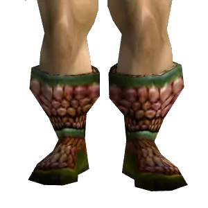 Rough Copper Chain Boots