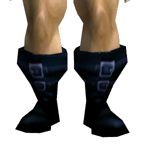 Warped Leather Boots