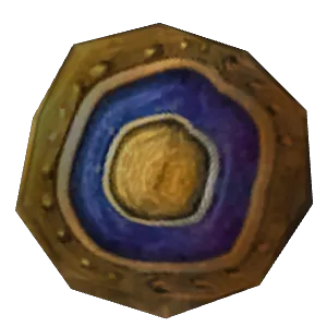 Gold-plated Buckler