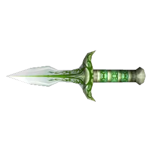 Enchanted Azsharite Felbane Dagger