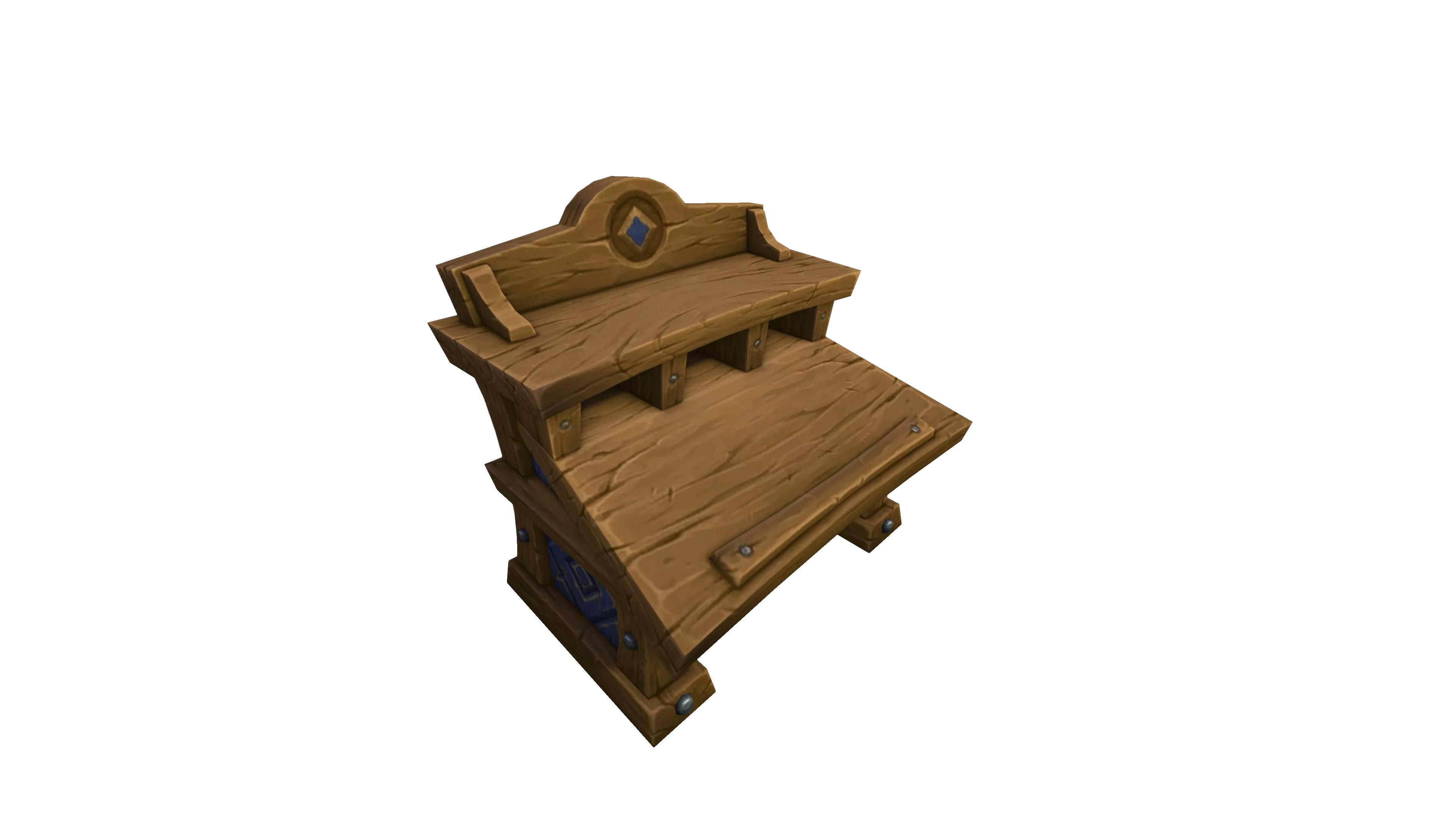 Worker's Wooden Desk - Decor - World of Warcraft