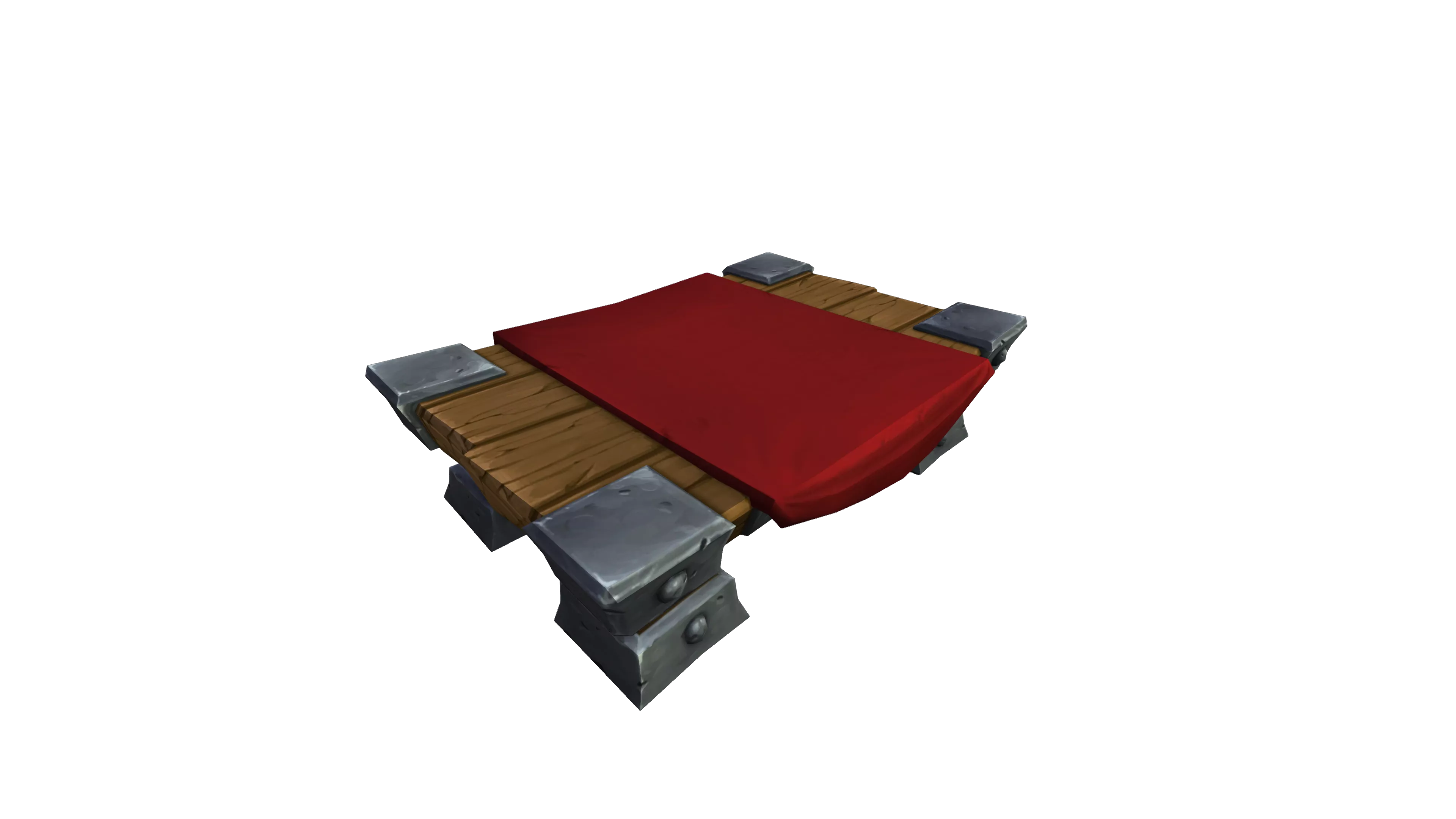 Covered Wooden Table - Decor - World of Warcraft
