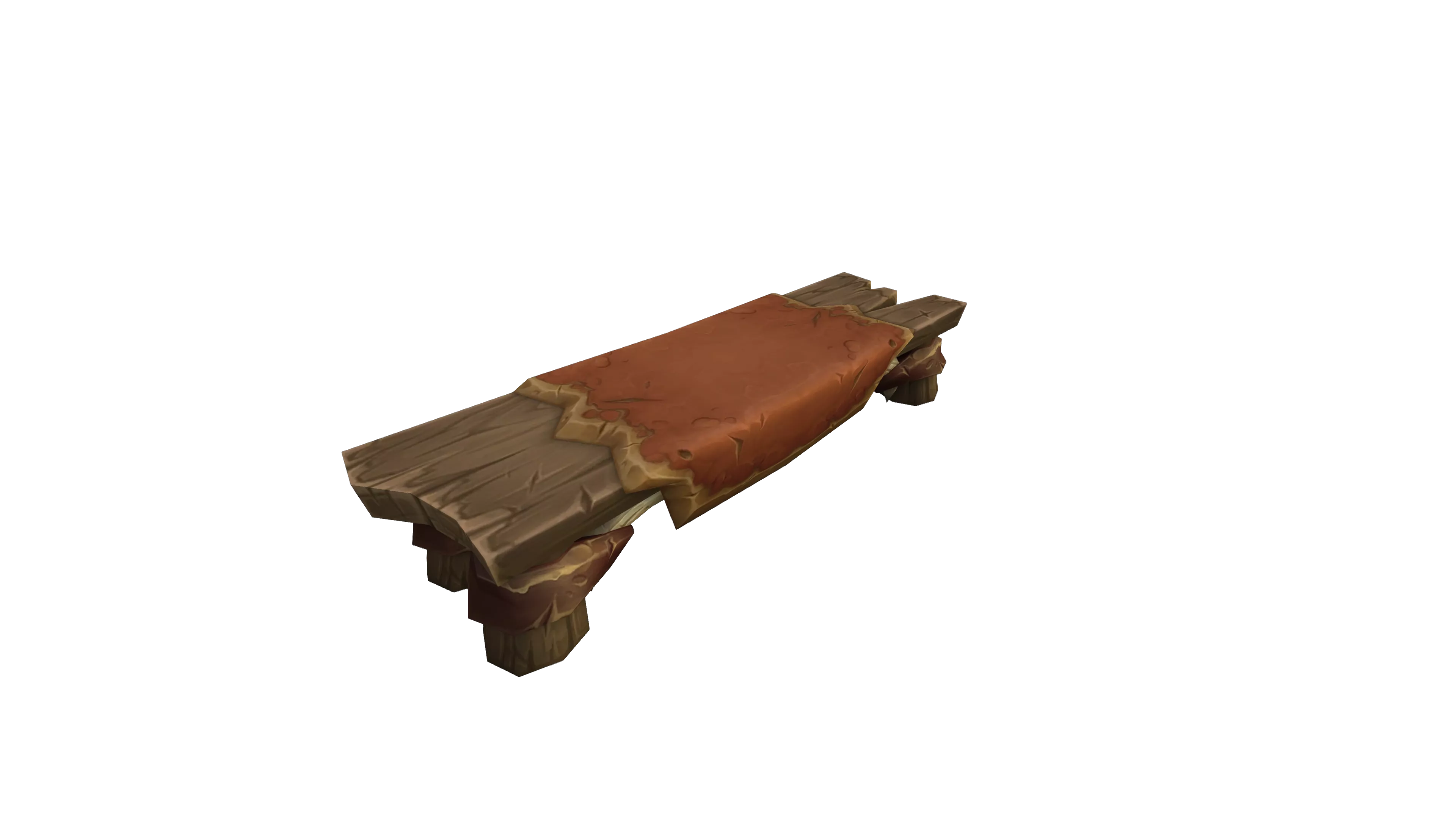 Short Orgrimmar Bench - Decor - World of Warcraft