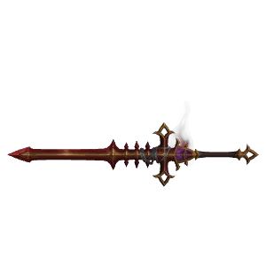 Gilded Sinfall Bastard Sword Item World Of Warcraft