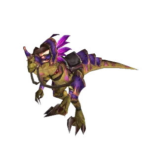 Tamable Swift Olive Raptor - NPC - World of Warcraft