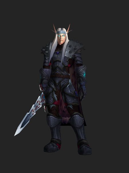 Low Fantasy Death Knight Outfit World Of Warcraft