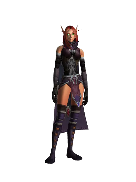 purple cloth set - Outfit - World of Warcraft