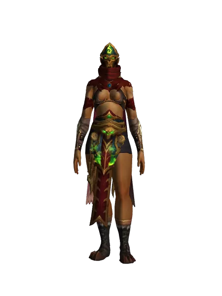 festive green dress wow What gown is this? : r/wow