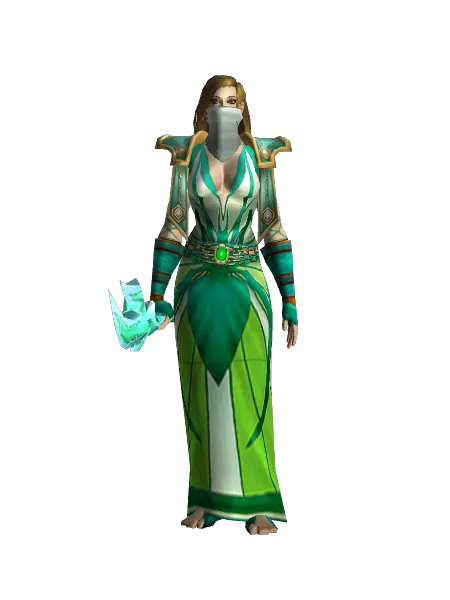 Green robe - Outfit - World of Warcraft