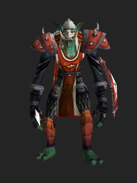 Guerrier Troll Wow Dieu Guerrier Jalak PNJ World Of Warcraft