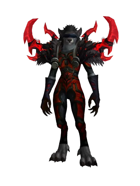 Xavius Shoulders 套装 魔兽世界