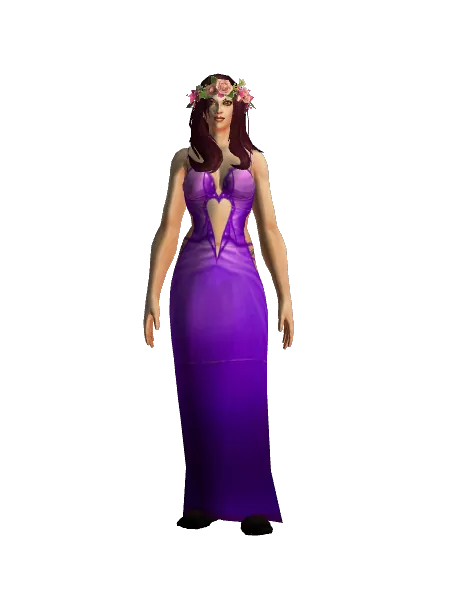lovely purple dress wow Lovely Purple Dress - Item