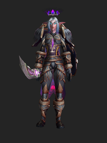 Night Elf Paladin - Облик - World of Warcraft