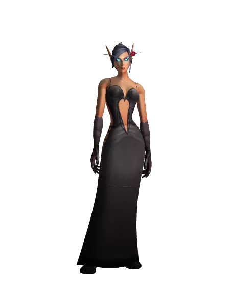 black dress - Outfit