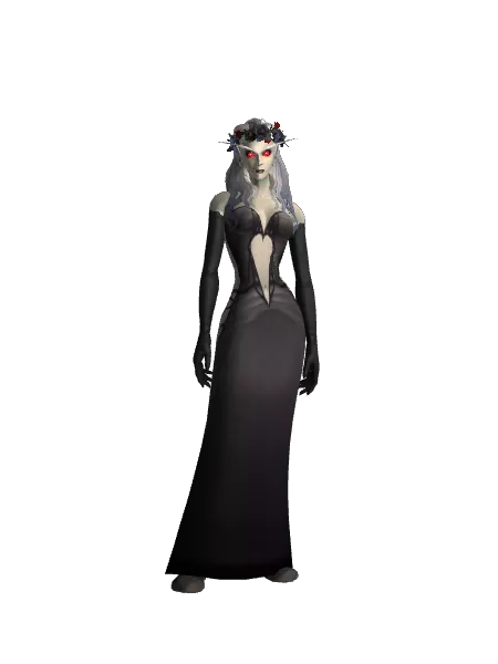 lovely black dress wowhead ELLA MOSS
