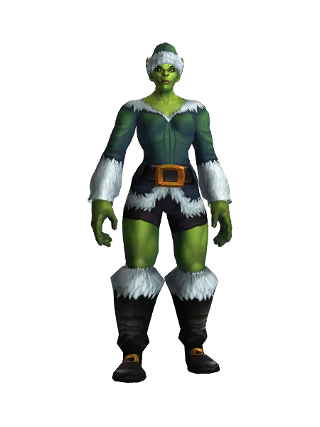 festive green dress wow Festive Green Dress - Item