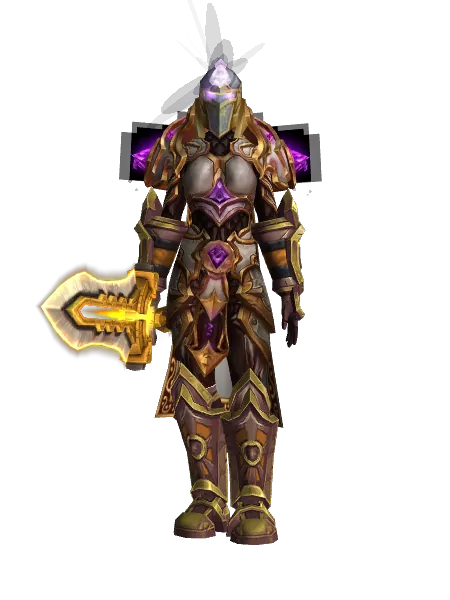 milits amme Hyret Champion of the Naaru - Outfit - World of Warcraft
