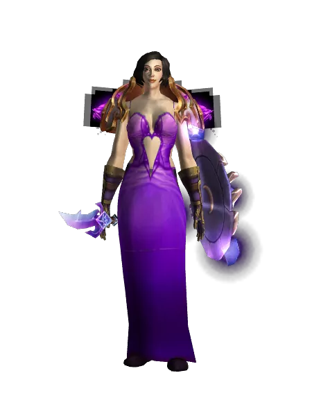 lovely purple dress wow Lovely Purple Dress - Items