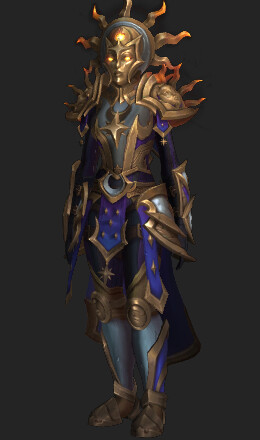 Radiant Vestments of the Heavens - Transmog Set - World of Warcraft