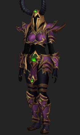 Dreadlord's Shadowsbane Regalia - Transmog Set - World of Warcraft