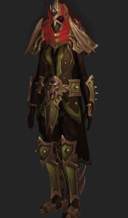 Court Venthyr Covenant Ember Court Leather Armor Set Transmog Set
