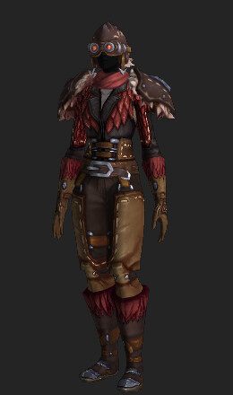 Outlandish Drake Racer's Set - Transmog Set - World of Warcraft