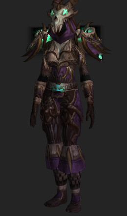Wyrmstalker Battlegear (Heroic Recolor) - Transmog Set - World of Warcraft