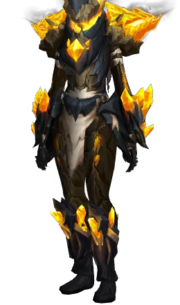Vault of the Incarnates Normal Death Knight Set - Transmog Set 