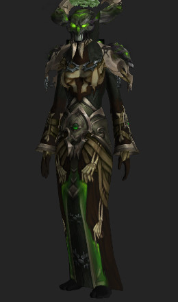Deathrattle Regalia (Mythic Recolor) - Transmog Set - World of Warcraft