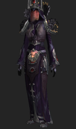 Soul Priest’s Raiment (Mythic Recolor) - Transmog Set - World of Warcraft