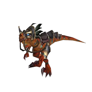 Swift Orange Raptor - NPC - Mists of Pandaria Classic