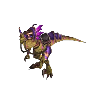 Tamable Swift Olive Raptor - NPC - Mists of Pandaria Classic