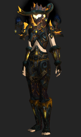 Obsidian Arborweave Vestments (Normal Recolor) - Transmog Set - Mists ...