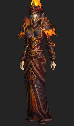 Firehawk Robes of Conflagration (Normal Recolor) - Transmog Set - Mists ...