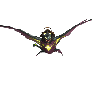 Fel-Scarred Hippogryph soaring