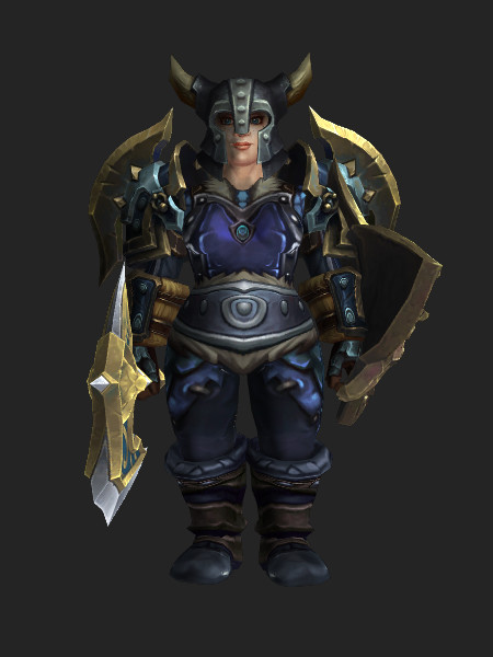 Pale Dwarf Warrior - Outfit - World of Warcraft