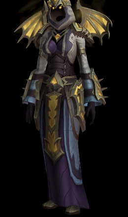 Court Venthyr Covenant Ember Court Cloth Armor Set Transmog Set