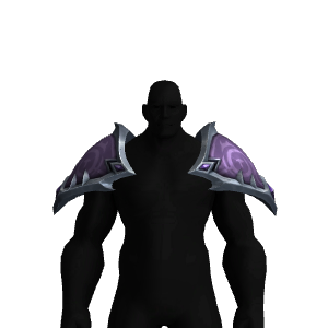 Mauve Dragonstone Shoulderguards