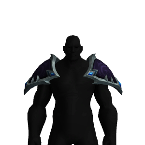 Purple Dragonstone Shoulderguards