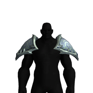 Silver Dragonstone Shoulderguards