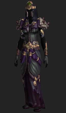 Ebonflame Regalia (Recolor) - Transmog Set - 11.1.0 PTR