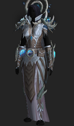 Winterborn Regalia Night Fae Covenant Court of Night Leather Armor