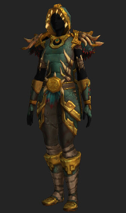 Zandalar Dungeon Leather (Normal Recolor) - Transmog Set - 10.2.0 PTR