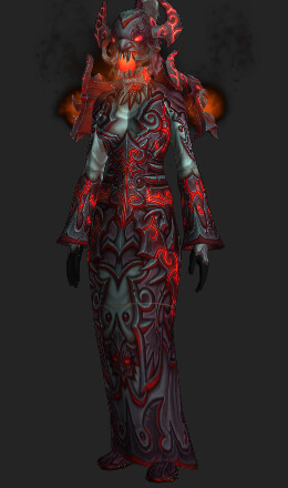 Regalia of the Thousand Hells (Heroic Recolor) - Transmog Set - 11.1.0 PTR
