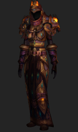 Sanctified Lightsworn Plate (25 Normal Recolor) - Transmog Set - 11.2.7 PTR